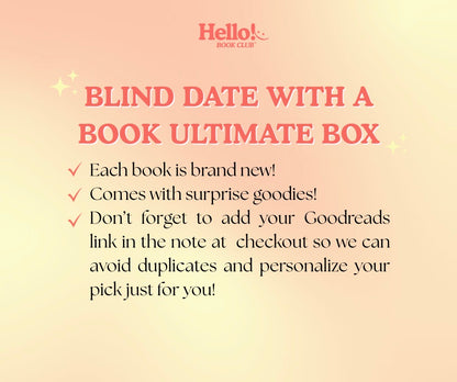 Blind date with a Book with Gifts!