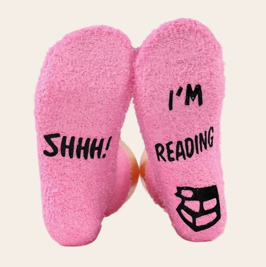 Shh! I'm Reading Socks