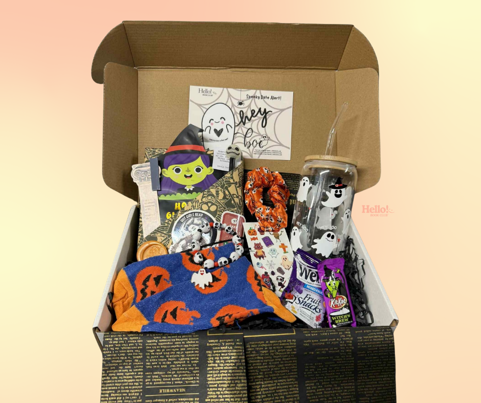 Halloween Blind Date with a Book, Spooky Packaging Gift