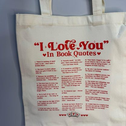 Bookish Tote Bag - Stylish and Spacious for Daily Essentials - Durable Material - Perfect for Avid Readers