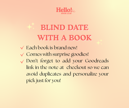 Blind date with a Book with Gifts!
