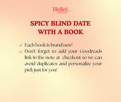Spicy Blind Date with a Book